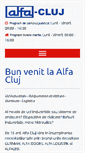 Mobile Screenshot of alfa-cluj.ro